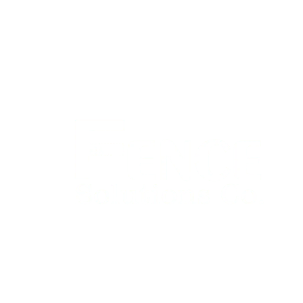 logo white fence solutions