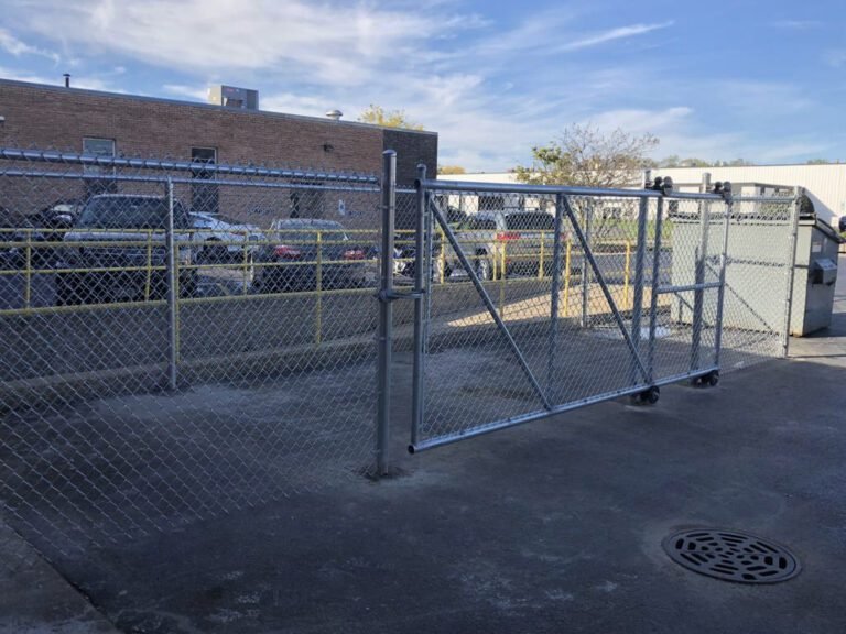 Galvanized Chain Link Cantilever Gate