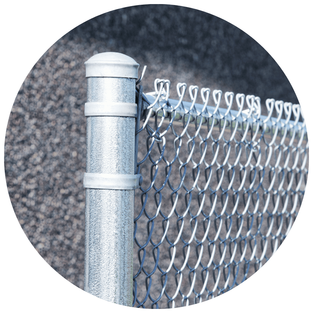 Fence Solutions Co. Galvanized Chain Link Fence