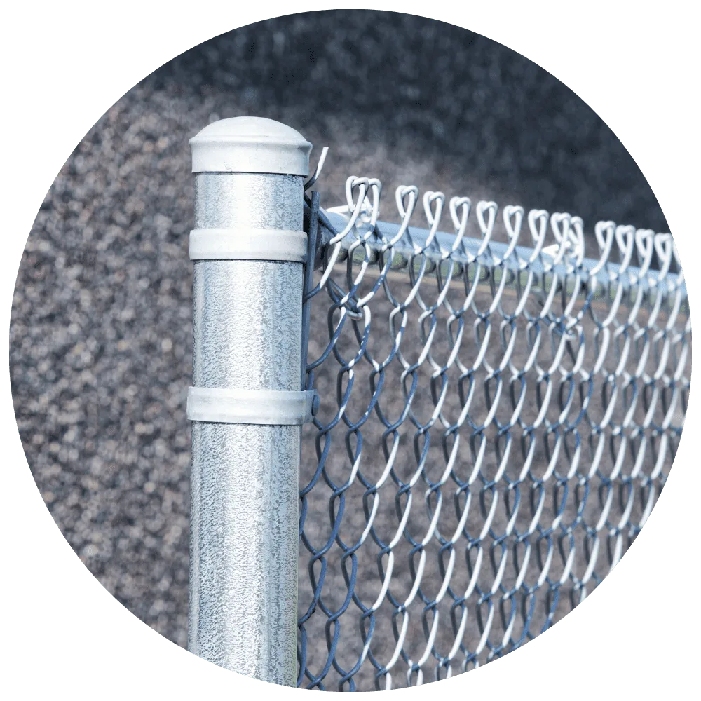 Fence Solutions Co. Galvanized Chain Link Fence